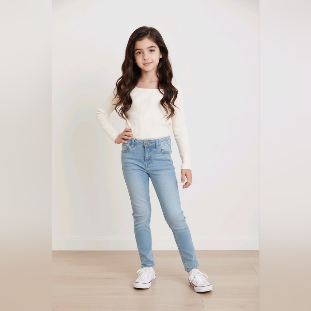 Lucky Brand Light Blue Jr Straight Jeans